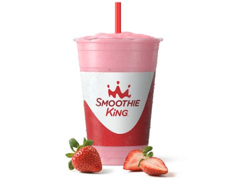 smoothie king strawberry slim and trim